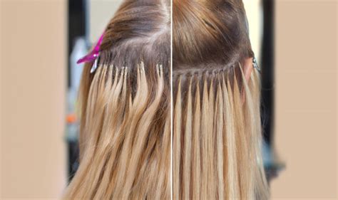 Hair Extensions Before And After