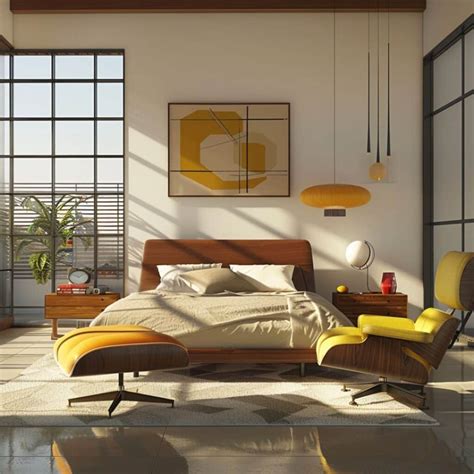 25 Inspiring Mid Century Modern Bedroom Interior Design Ideas For Classic Homes