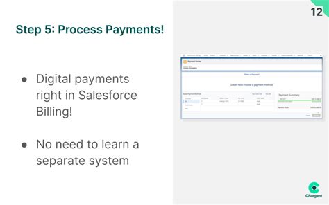 Step 5 Process Digital Payments Right In Salesforce Billing