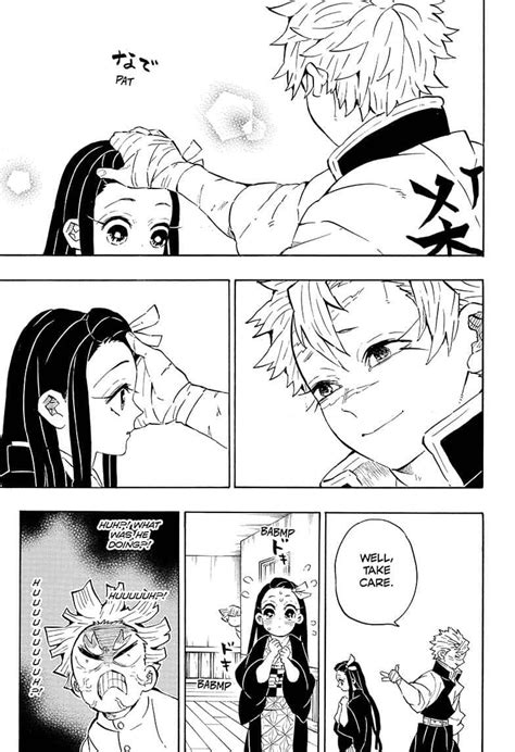 Spoilers Chapter Kimetsu No Yaiba Shinazugawa Sanemi X Nezuko