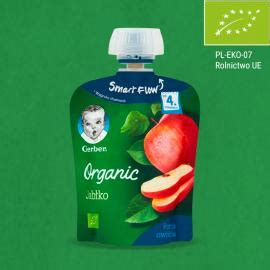 Gerber Organic Jabłko burak Nestlé Baby me