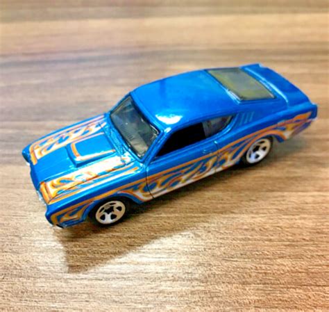 Hot Wheels Mercury Cyclone HW Flames Blue Loose VHTF EBay