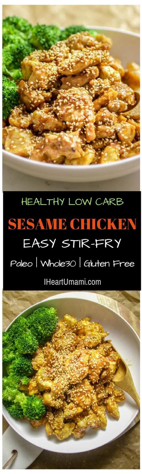 Chinese Sesame Chicken Paleo Whole30 Healthy Recipe Recipes Whole 30 Recipes Asian Recipes