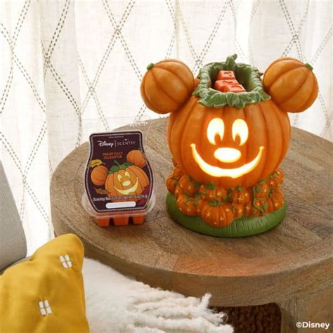 Mickey Mouse Jack O Lantern Scentsy Warmer Buddy Disney Halloween