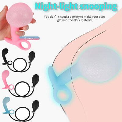 Inflatable Extra Large Dildo Anal Butt Plug Men Toys G Spot Vaginal Dilator Ebay