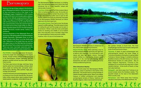 Barnawapara Wildlife Sanctuary - Leaflet