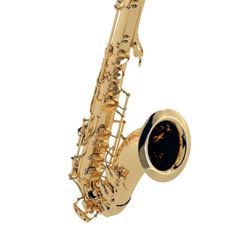 Tenor Saxophone 3d Model 59 Obj Fbx 3ds Max Free3d