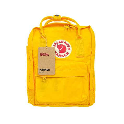 Fjallraven Kanken Mini Backpack Warm Yellow 黃色 7L 小背囊 Kånken HK 香港行貨