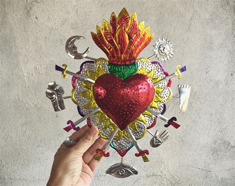 Sacred Heart Mexican Folk Art