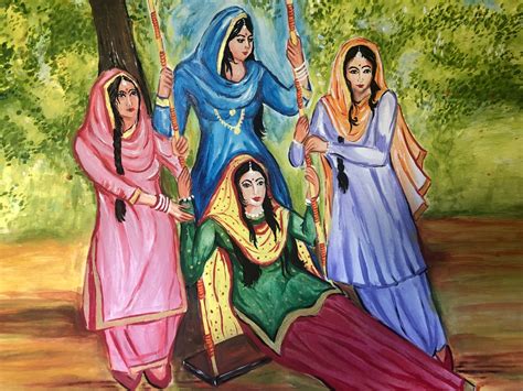 Punjabi Culture Paintings