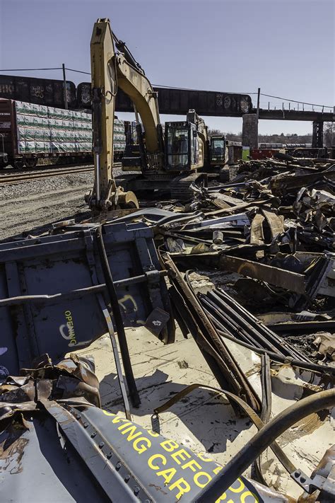 End Of The Line: Train Scrap Yard | Pat Gavin Photography