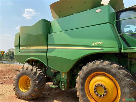 Colheitadeira John Deere JOHN DEERE S670 em Pitanga PR à venda