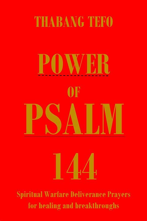 Power Of Psalm 144 Spiritual Warfare Deliverance Prayer For Healing