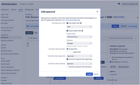 Configuring Jira Service Management Approvals Administering Jira