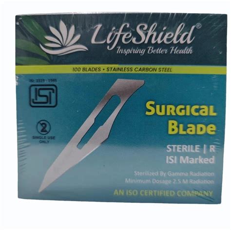 Stainless Carbon Steel Lifeshield Surgical Blade For Reconstruction