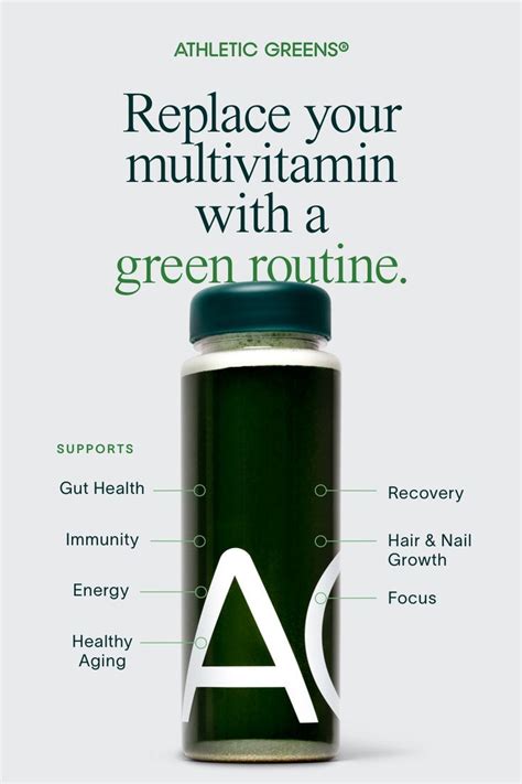 Meet Your New Healthy Habit | Athletic greens, Health, Collagen benefits