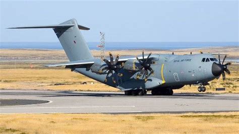 La Fuerza Aérea Británica despliega un Airbus A400M en Malvinas noticia