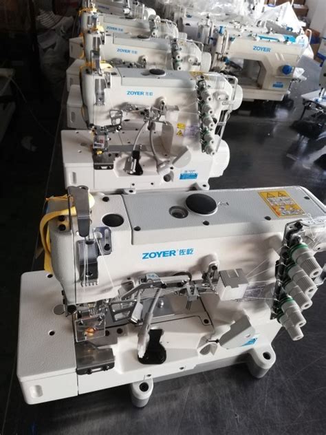 Zy500 02bbd Direct Drive Zoyer Rolled Edge Stretch Interlock Sewing Machine Industrial Sewing