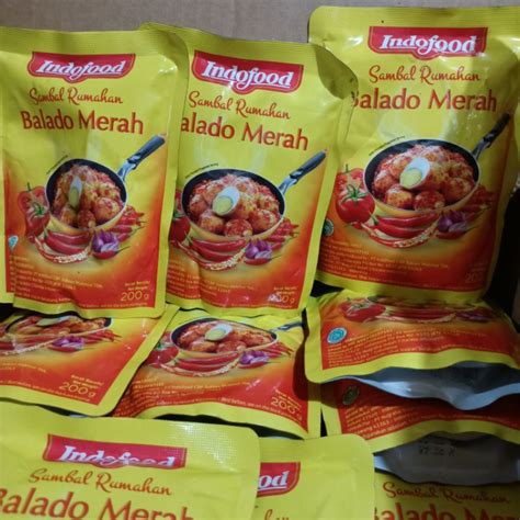 Jual Indofood Sambal Balado 200g Shopee Indonesia