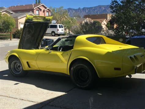 Corvette Stingray Yellow For Sale