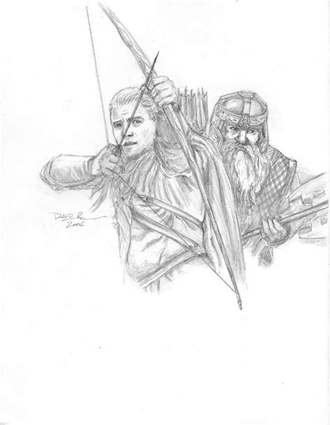 Legolas and Gimli by DavidRabbitte on DeviantArt