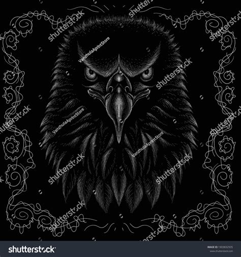 Vector Logo Eagle Tattoo Tshirt Design Stock Vector (Royalty Free) 1903832935 | Shutterstock