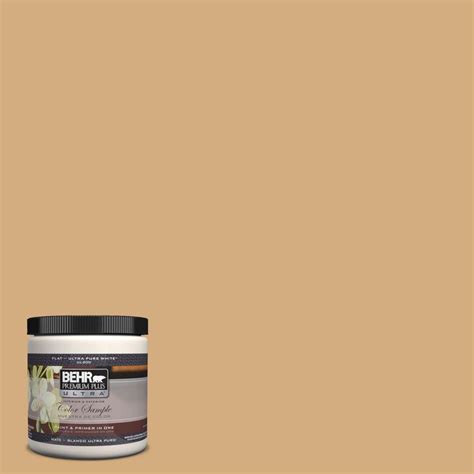 BEHR Premium Plus Ultra 8 Oz UL160 4 Spiced Cashews Interior Exterior