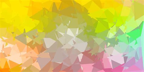 Light green, red vector geometric polygonal wallpaper. 3034847 Vector ...