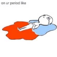 period cramp gif