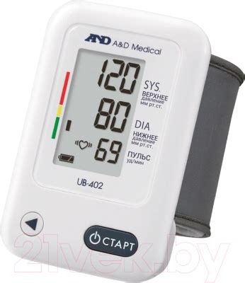 A&D UB-402 Тонометр купить в Минске, Гомеле, Витебске, Могилеве, Бресте ...