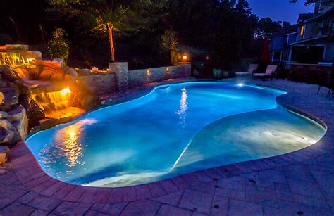 Inground Pool Lights, Color-Changing LED Images | Blue Haven