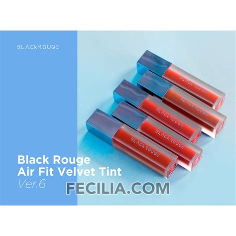 Son Kem Black Rouge Air Fit Velvet Tint Ver 6 A28 A29 A30 A31 A32