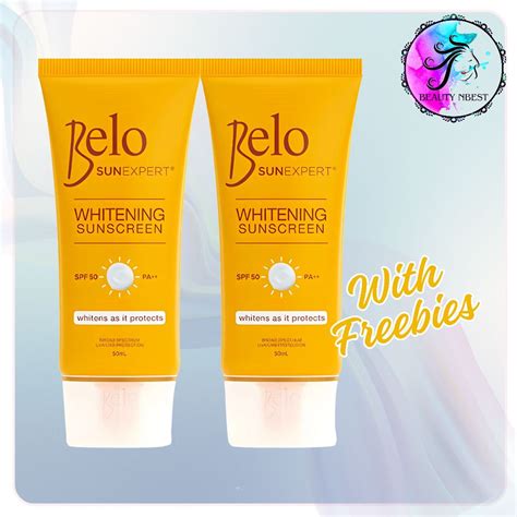 Belo Sunexpert Whitening Sunscreen Spf Buy Take Freebies Shopee