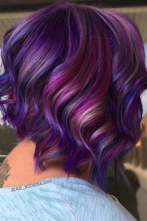 26 Stunning Ideas Of Galaxy Hair Explore The Colors Of The Universe Galaxy Hair Color Galaxy