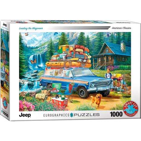 Comprar Puzzle Eurographics Cargando El Jeep De 1000 Piezas 6000 5867