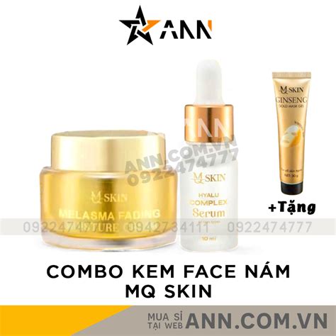 Combo Kem Face Nh N S M Ban M Mq Skin Melasma Fading Moisture Cream