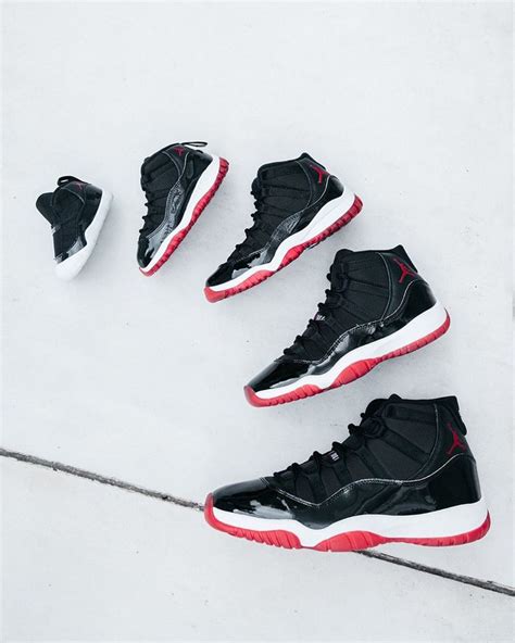 Air Jordan 11 "Bred" | Retro 11, Custom sneakers nike, Jordan 11 bred