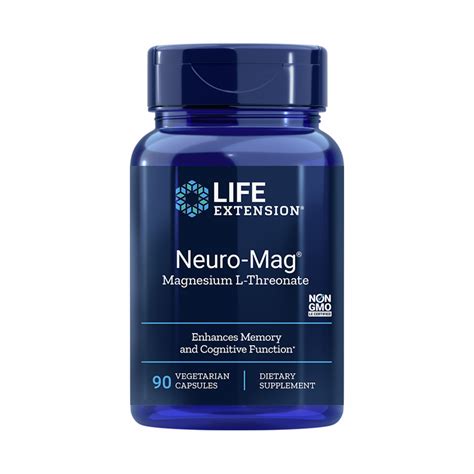 Neuro-Mag (Magnesium L-Threonate) - Life Extension | Amrita Nutrition
