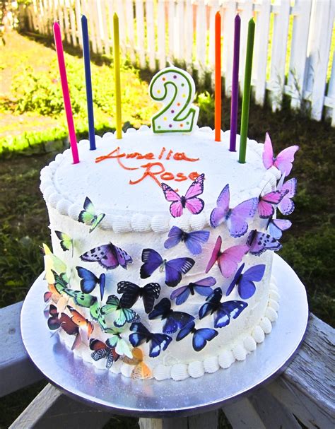 Butterfly Birthday Cake