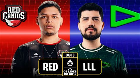 RED CANIDS x LOUD JOGO 3 CBLOL 2024 Playoffs 2ª Etapa Os Liões