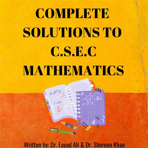 Csec Add Maths Formula Sheet