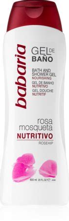 Babaria Rosa Mosqueta Gel De Duche E Banho Efeito Nutritivo Notino Pt