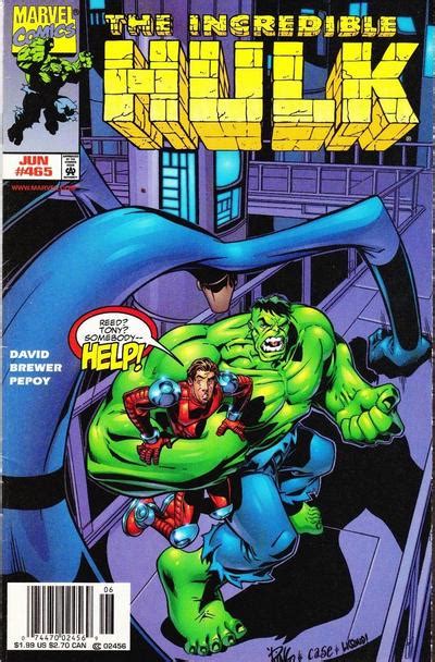 The Incredible Hulk Newsstand 465 1998 Prices Incredible Hulk Series