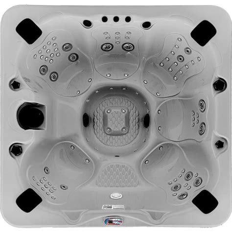 American Spas Person Jet Premium Acrylic Bench Spa Standard Hot Tub With Bluetooth Sound