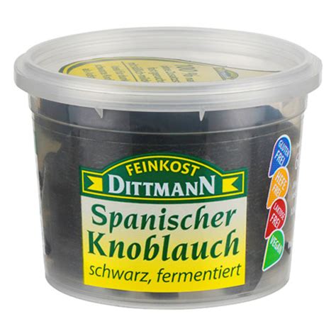 Feinkost Dittmann Knoblauch Schwarz Fermentiert 60g Feinkost Dittmann