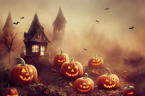 Premium Photo | Halloween spooky creepy background