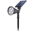 Reflektor Ogrodowy Solarny LED Wbijany Szpikulec Lampa Solarna SuperLED