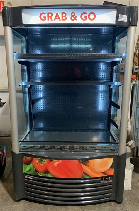 Aht Sc Xls Refrigerated Open Air Cooler Grab N Go