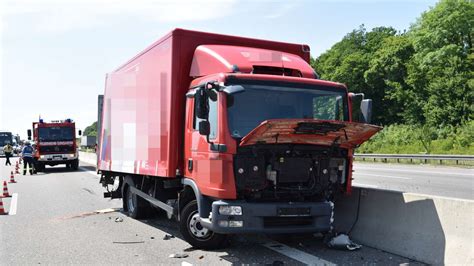 FOTOS Sinsheim Bad Rappenau Unfall Auf A6 Richtung Heilbronn