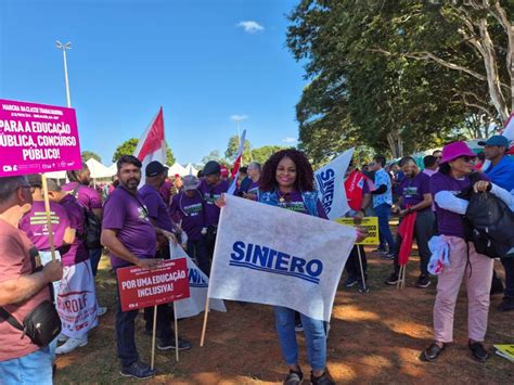 Marcha Da Classe Trabalhadora Em Bras Lia Luta Por Emprego Digno E